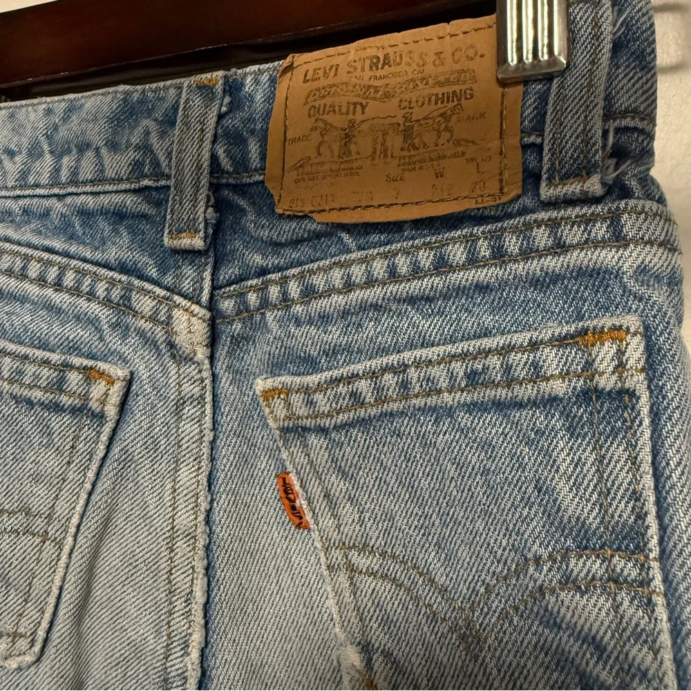 Vintage Little Levis Orange Tab Jeans